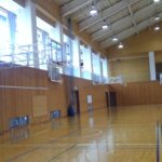 学校の体育館の写真